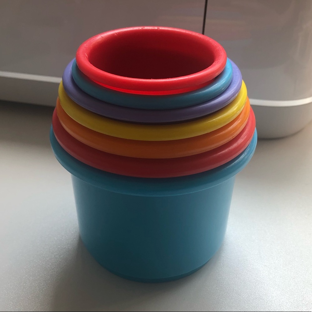 Seven Stacking Water Stem Cups